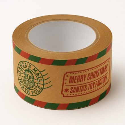 Papírová páska Vánoční Santa Claus 48mm/50m na dárky