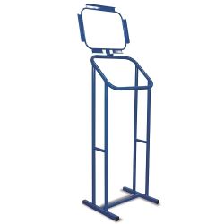 Stojan na odpadky 240 l kov SW-240.200 modrá