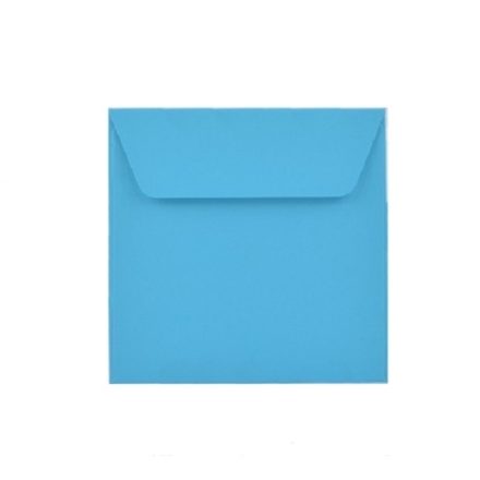 Papírové obálky na desky CD/DVD modrá 125x125 mm 50 ks 120g