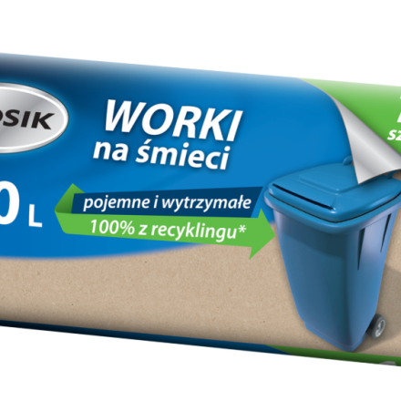 Penny silné velké pytle na odpadky černé LDPE 120 l, 10 ks