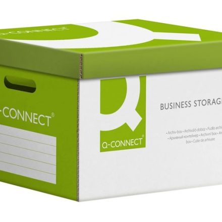 Archivovací box bez kyseliny Q-Connect 515x350x305 mm zelený