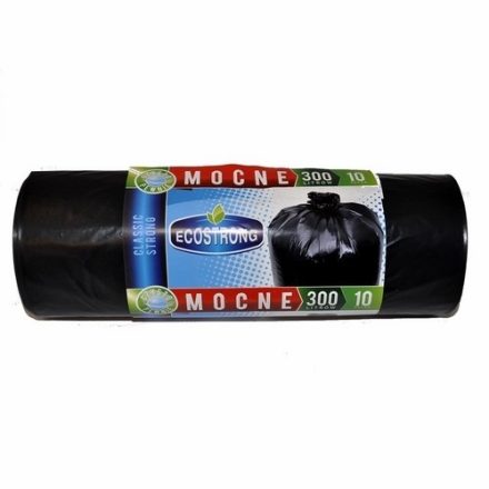 Pevné pytle na odpadky LDPE 300 l černá 120x150 cm 45 um 10 ks