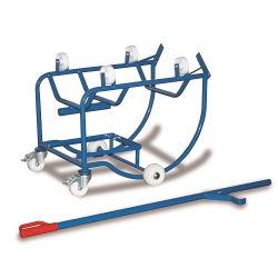 Přepravní vozík pro sudy 200 l objem zdvihu 250 kg ZU-3201