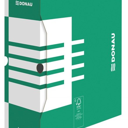 Textured archiv box A4 pro dokumenty 120x340x297 mm zelený