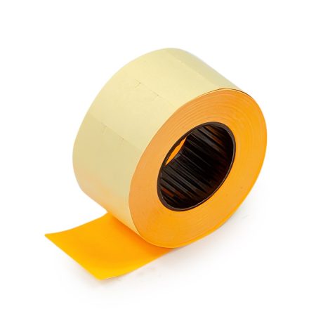 Štítky pro dvouřadé zápalky 26x16 mm oranžová přímá