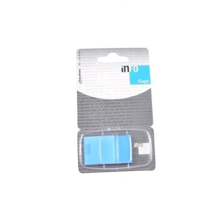Modré indexování lepidel záložky 25x43mm 50ks s podavačem