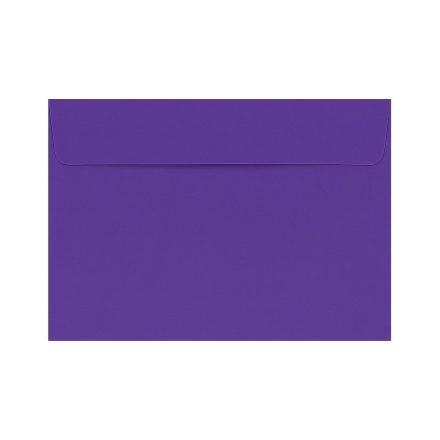Fialové dekorativní obálky B6 HK 120g 125x175 mm, 50 ks pro pozvánky