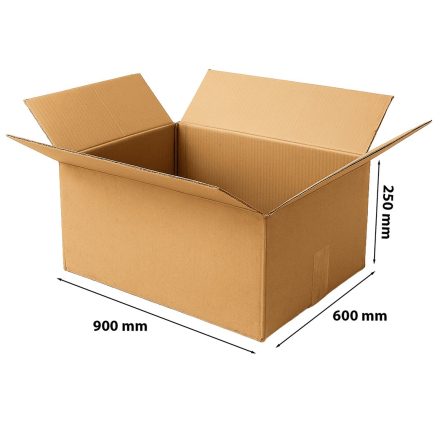 Krabička na klapky 900x600x250 mm 5-vražda BC 650 g/m2