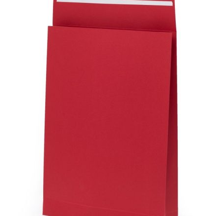 Rozbalené kartonové obálky 320x450x80 mm červená 220g 10 ks