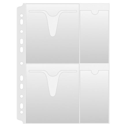 Trička CD/DVD Transparentní pro Donau A4 pořadač PP 25 ks