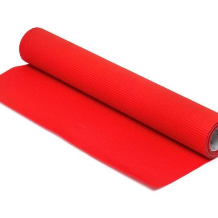 Vlněná papírová červená vodotěsná role 50 cm x 10 m