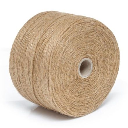Jutní šňůra přírodní motouzy 2 mm 1 kg pro dekoraci 380 m