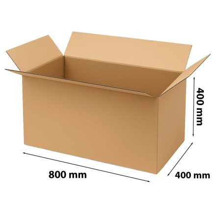Krabička na klapky 800x400x400 mm BC560 hnědá krabička 5-vražda