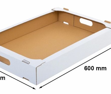 Módní karta 600x400x85 mm B380 FEFCO 436 hnědá