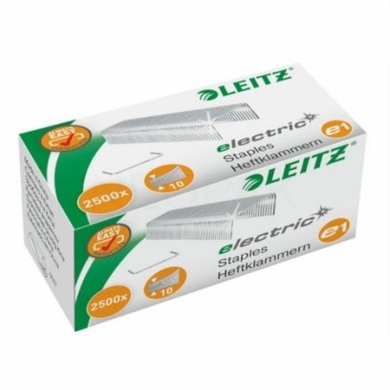 Kancelářské sponky Leitze E1 10/5 pro elektrické sešívačky 2500 ks