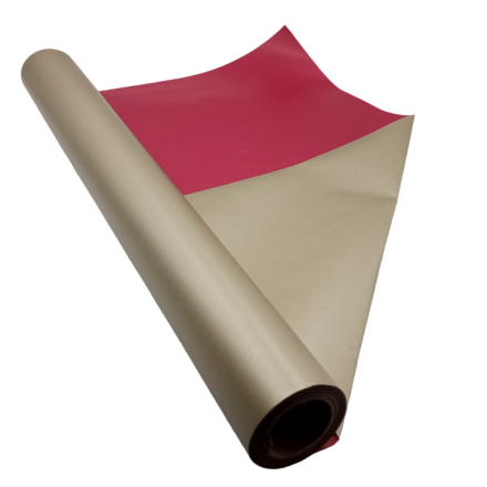 Balící papír Kraft Bord zlato na dárky 70 cm x 25 m 60 g/m2