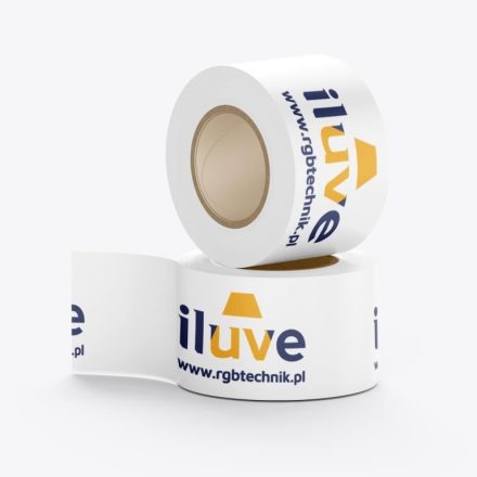 Balící pásky s logem akrylové firmy 3 barvy 48 mm x 54 m 180 rolky