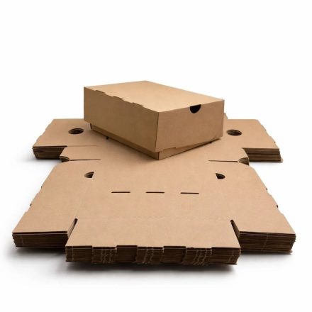 Kartónová deska 340x240x140mm Fefco 418 Krabička na boty 50 Umělectví