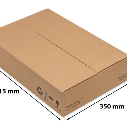 Oprava krabice pro notebook 17 Papírová krabička s zásobní náplní 515x350x100 mm