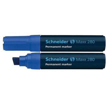 Marker Permanent Schneider Maxx 280 zkosené 4-12 mm modrá