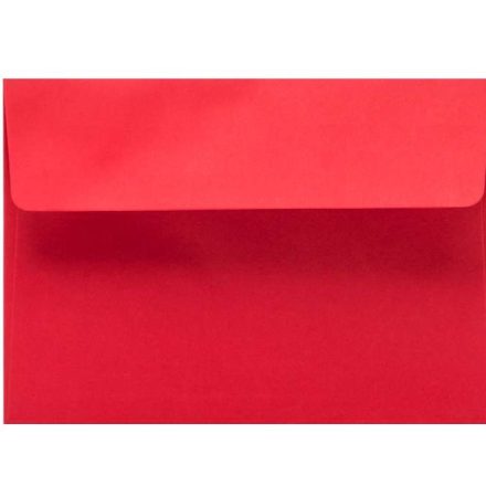 Dekorativní obálky B6 HK Červená X-17 Samolepicí 120 g/m2 50 ks