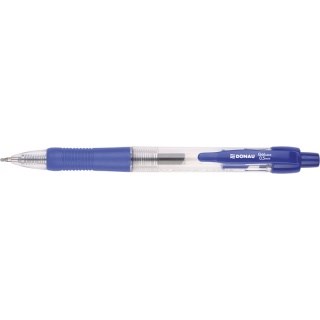 Automatické gelové pero DONAU 0,5 mm, modrá vodotěsná