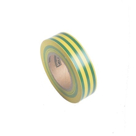 Izolační páska žlutozelená PCV pro kabely 19mm x 20m