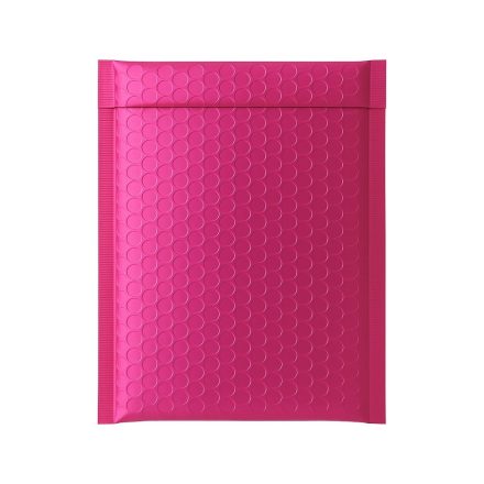 Kovová bublinková obálka 270x360 mm Růžové elegantní případy