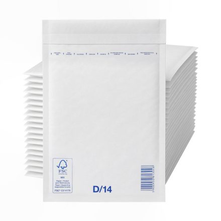 Ochranné bublinkové obálky VP D14 bílá 200x275 mm karton 100 ks