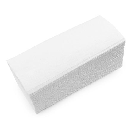 Papírové ručníky ZZ skládací 100% bílá celulóza, 20x150 ks