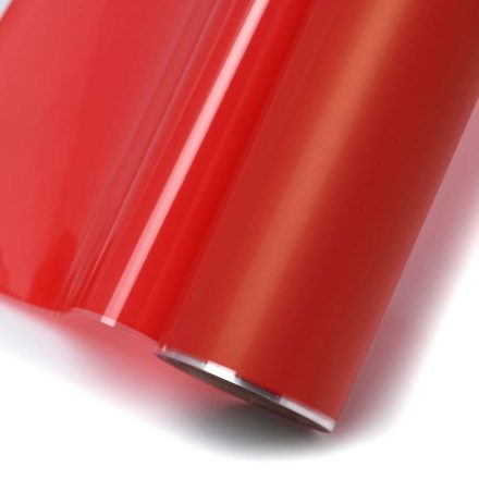 Celofánová fólie ornamentovaná v válečku 100 cm x 25 mb červená matná 30 um
