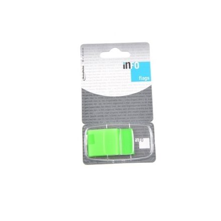 Zelené indexovací záložky 25x43mm 50ks a podavač
