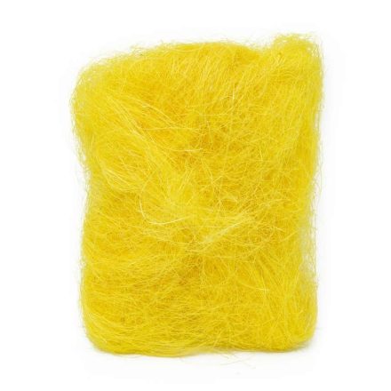 Přírodní sisalová žluť 40 g dekorativní výplň vláken pro dárky