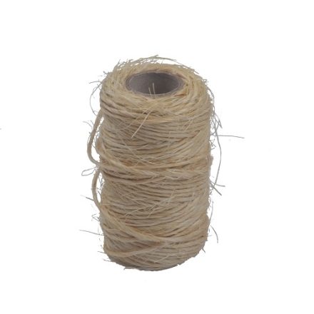 Zemědělské přírodní zahradničení sisal mícha 2 mm 28 m 100 g