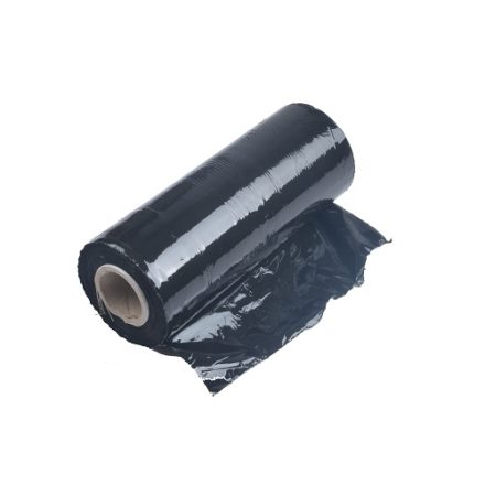 Stretch film mini rap černá role pro balení 25 cm 1,6 kg 23 um