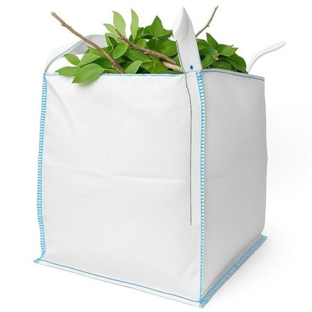 Sáček BIG BAG nádoba 75x75x75 cm otevřeno 420 l, nosnost 500 kg