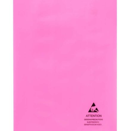 Otevřené plastové pytle ESD antistatická 200x250 mm 80 um 100 ks
