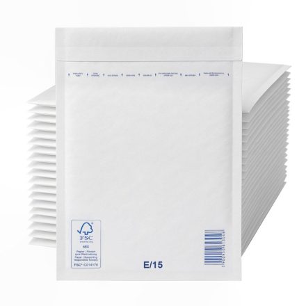 Ochranné bublinkové obálky VP E15 bílá 240x275 mm karton 100 ks