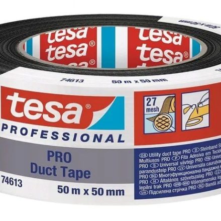 Páska DUCT Opravář TESA Silný CZARNA 50mm/50 Silné těsnění