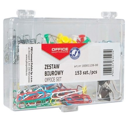 Kancelářské produkty Deskset 5w1 sponky a sponky do kanceláře