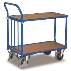 Přepravní vozík skladovacích regálů SW-700.504 400 kg 1200 x 700 mm