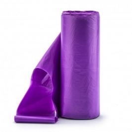 Odpadkové pytle LDPE 120 l, 27 Um, fialová, 25 ks