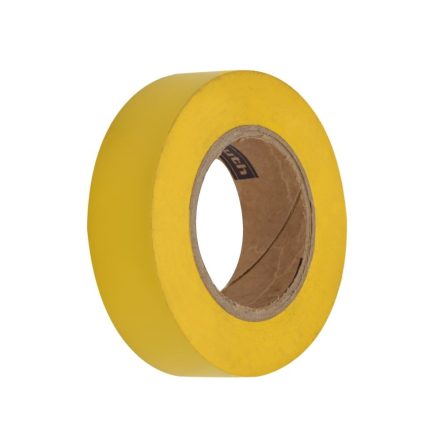 Izolační páska PVC Žlutá pro kabely a kabely 19mm x 20m