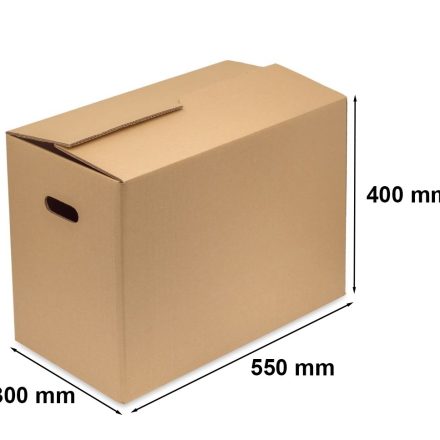Kartónová deska pro odstraňování dřeva 550x300x400 mm 5 hnědé vrstvy