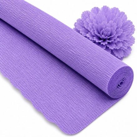 Italský krep 180g Fialová 50cm/250cm Tlustej dekorativní Bible