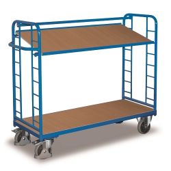 Galvanizovaný přepravní vozík 2- Společnost. SW-640.200 400 kg