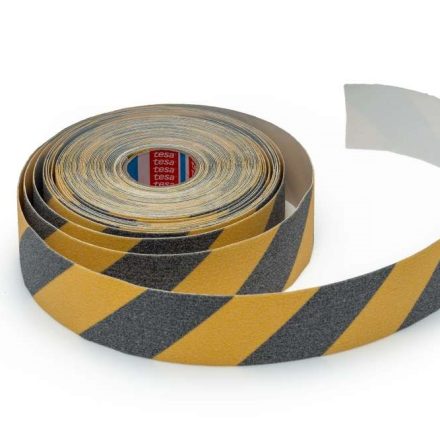 Samolepicí neklouzací páska TESA 50 mm x 15 m žlutočerná