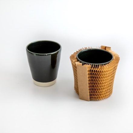 Papírové rukávy pro plášťy medu 10cm Flexi-Hex Air Kraft FSC