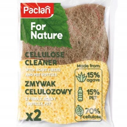 Organická myčka nádobí ECO, myčka na nádobí 2 kousky agaveových vláken