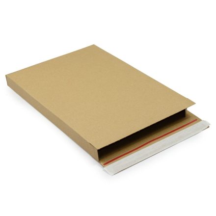 Kartónová krabice Flatbox F09 250x30x350 mm hnědá s lepidlem